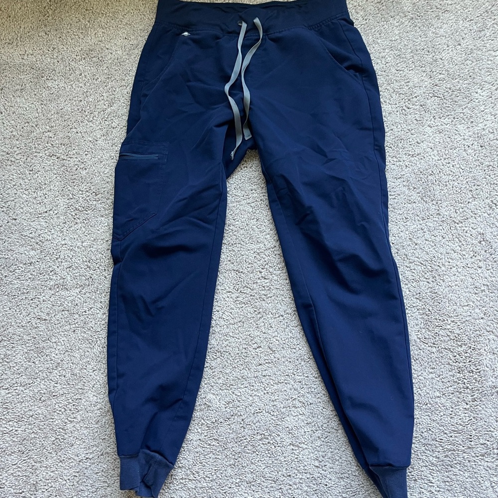 Figs Dark Blue Zamora Jogger Scrubs
